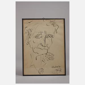 Christian Lüttich, Portrait Hedwig Dix