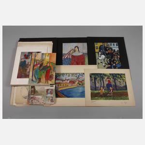 Johanna von der Mühll-von Thur, Zeichnungskonvolut