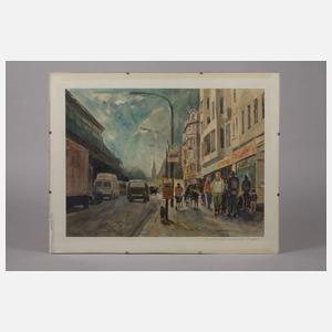 Gottlieb Schimmig, "U-Bahnhof - Eberswalder Straße"