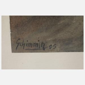 Gottlieb Schimmig, "U-Bahnhof - Eberswalder Straße"