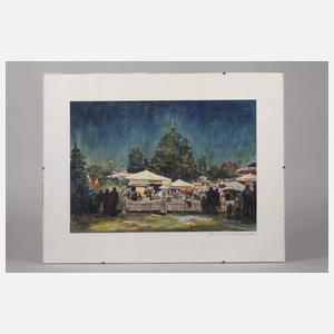 Gottlieb Schimmig, "Berliner Weihnachtsmarkt"