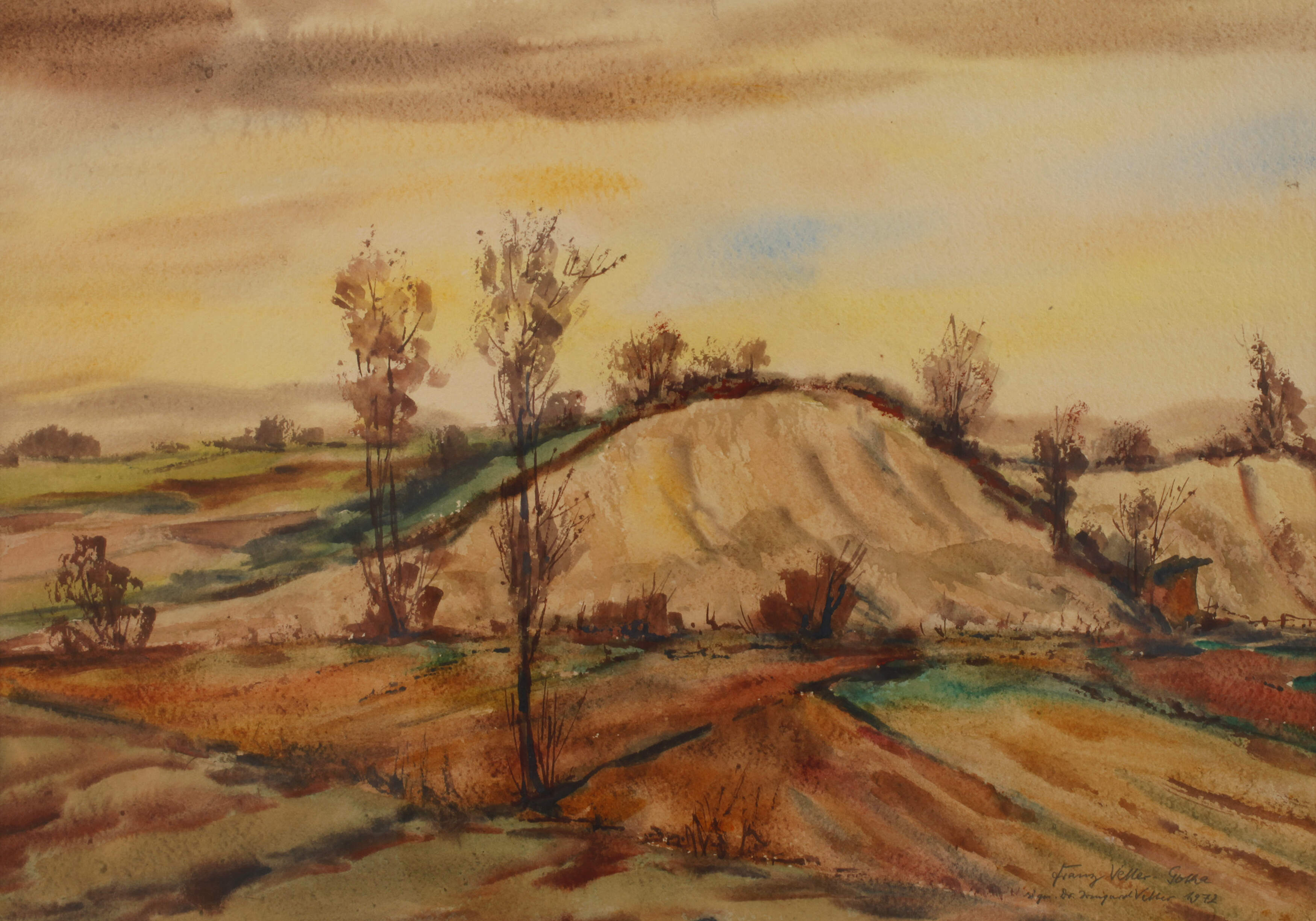 Franz Vetter, In der Sandgrube