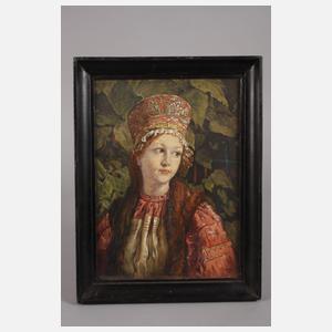 F. Walther, Mädchenportrait