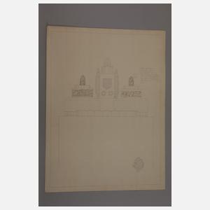 Theodor Wende, Entwurf für eine Juweliersarbeit