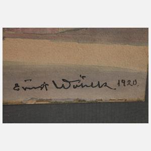 Ernst Wöhlk, Dorfansicht