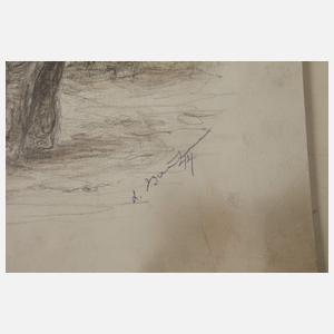 Umfangreicher Konvolut Tierzeichnungen