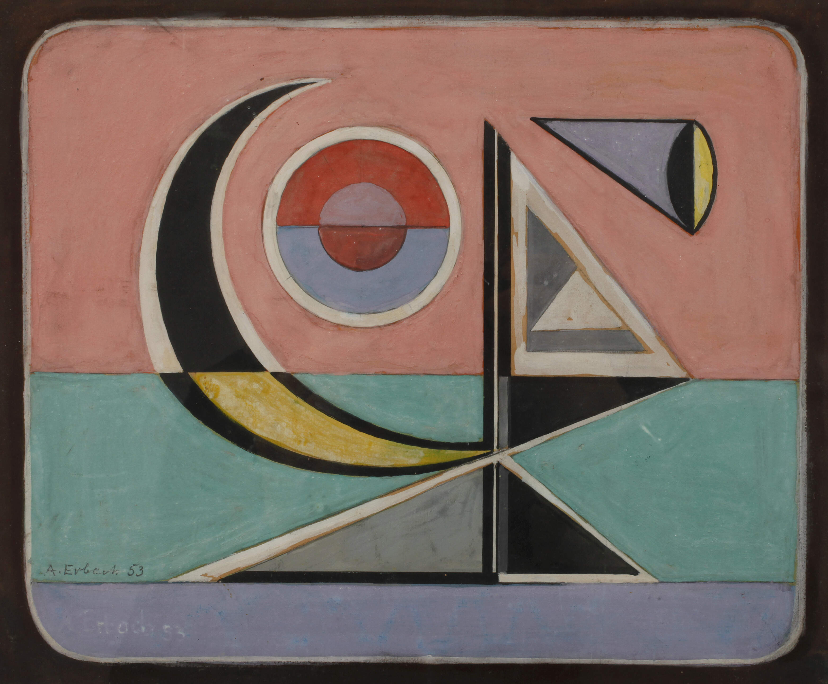 Alois Erbach, Abstrakte Komposition