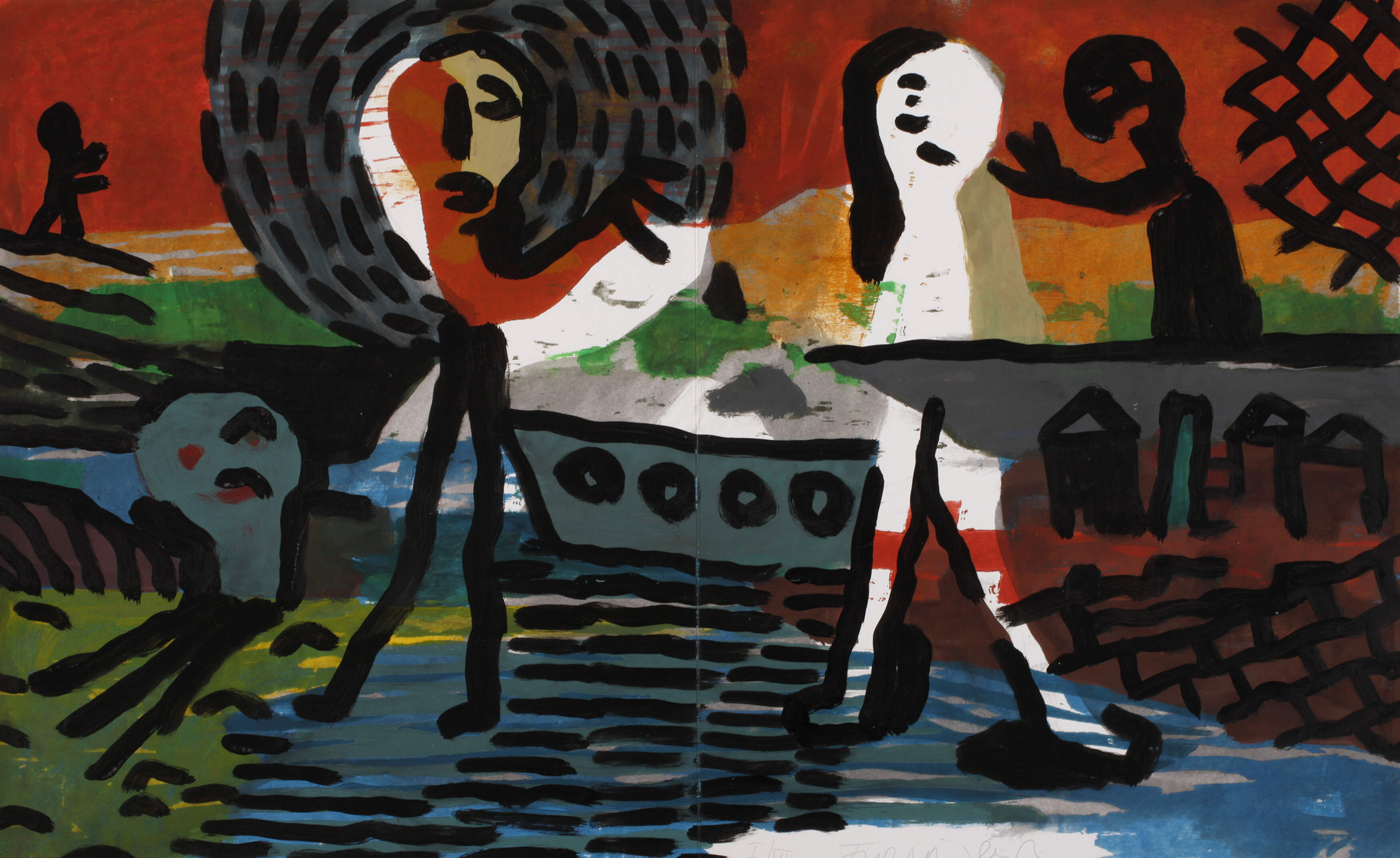 Felix Furtwängler, Komposition mit Figuren