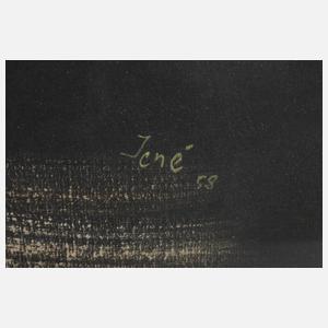 Edgar Jené, Stehendes Pferd