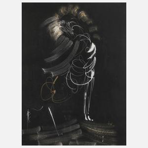 Edgar Jené, Stehendes Pferd