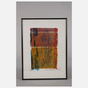 Rolf Maria Krückels, Komposition mit Figur