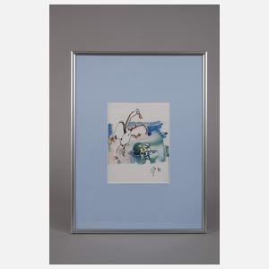 Prof. Hans Peter Zimmer, attr., Tierstudie