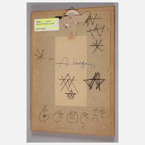 Alexander Wolfgang, attr., Abstrakte Komposition