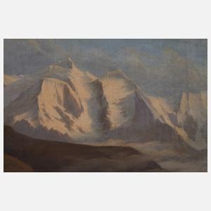 Johann Anton Castell, attr., Gebirgslandschaft