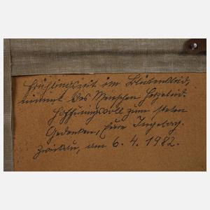 Friedrich A. Schlegel, attr., "Motiv aus Böhmen"