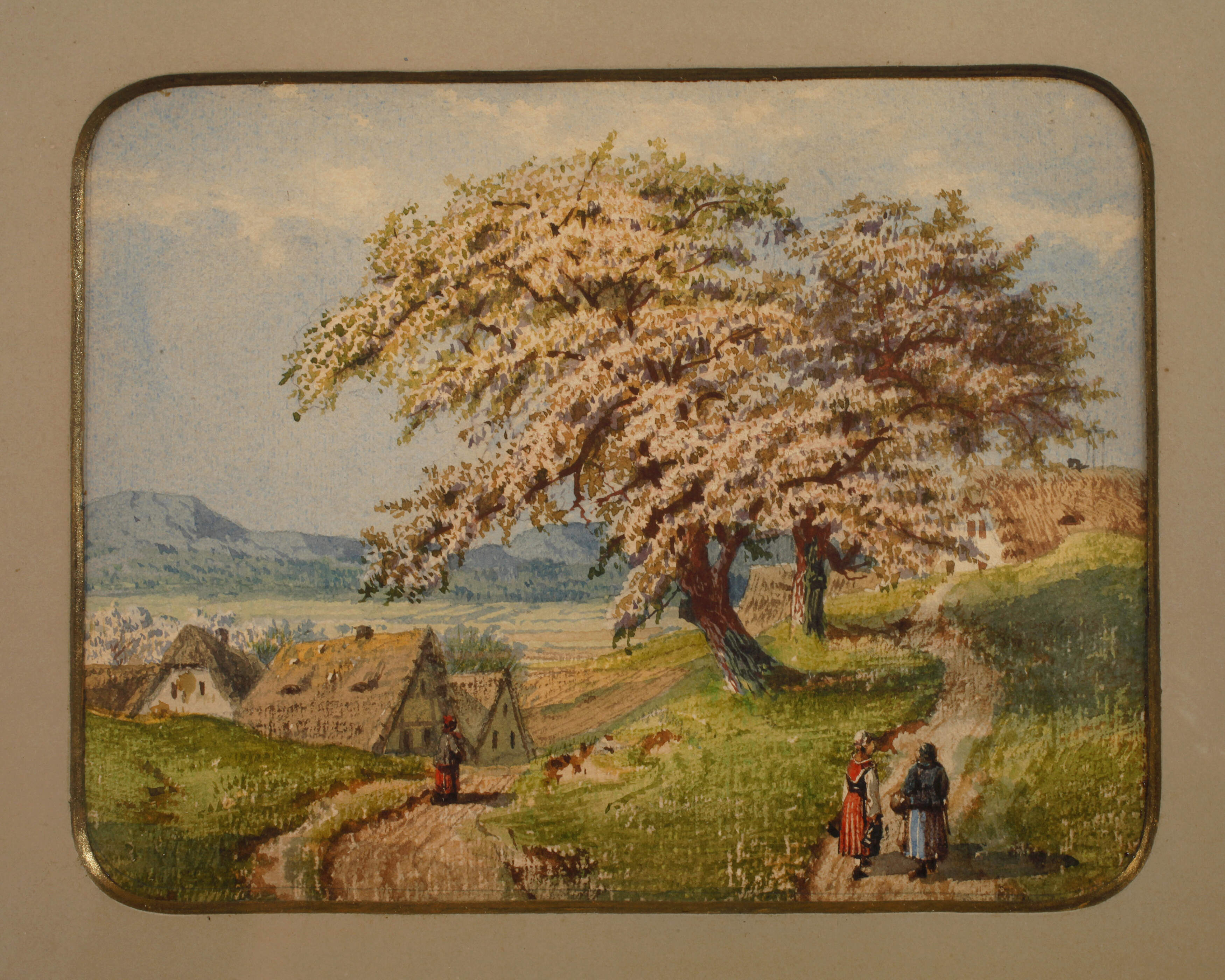 Friedrich A. Schlegel, attr., "Motiv aus Böhmen"