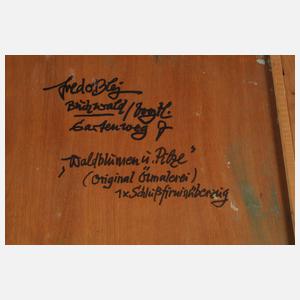 Fredo Bley, "Waldblumen und Pilze"