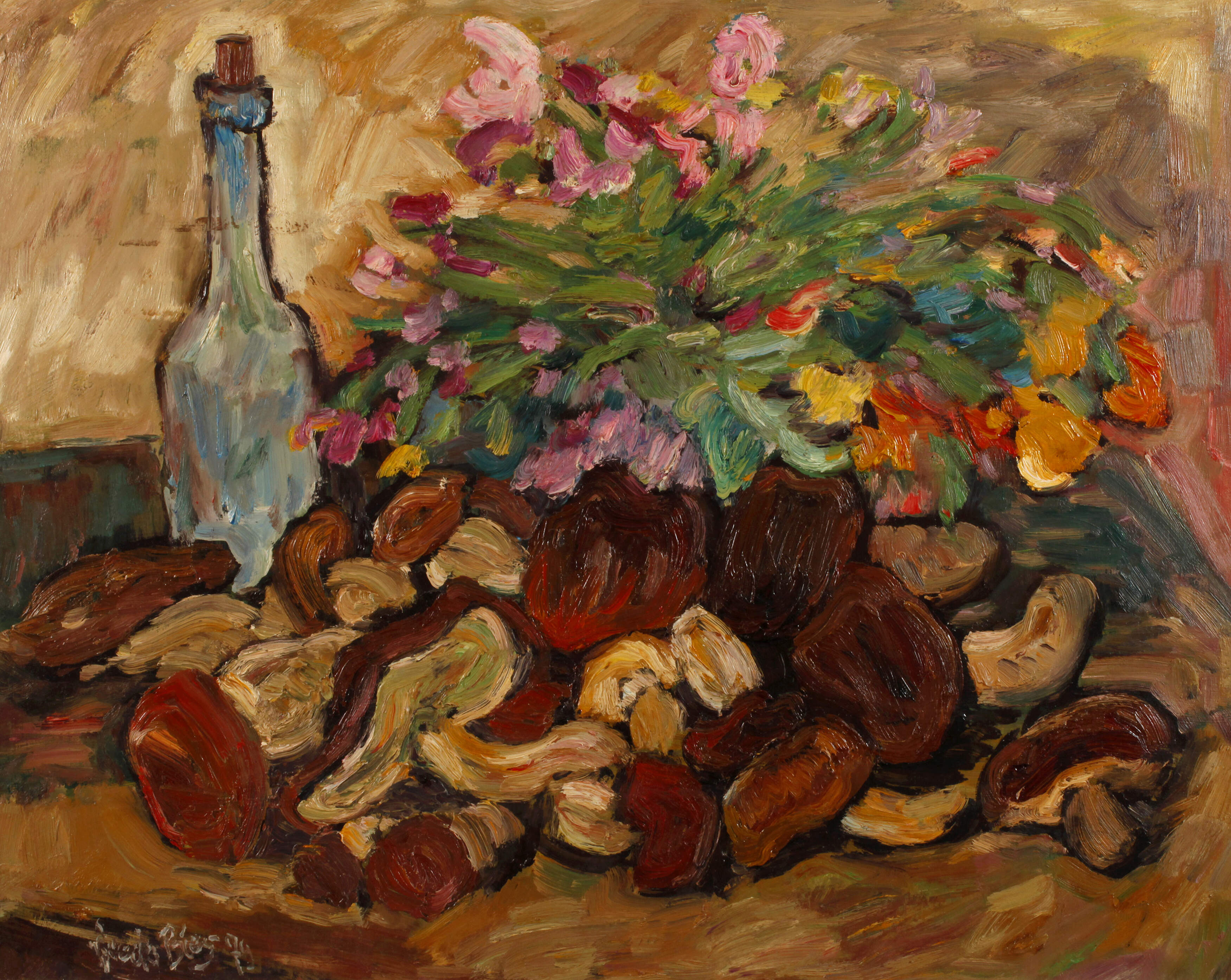 Fredo Bley, "Waldblumen und Pilze"