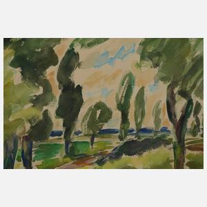 Fredo Bley, "Landschaft im Sommer"