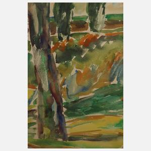 Fredo Bley, "Landschaft im Sommer"