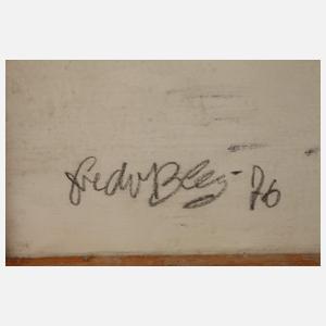 Fredo Bley, "Felder im Winter"