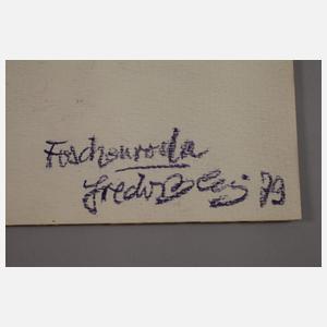 Fredo Bley, "Bauernhof in Foschenroda"