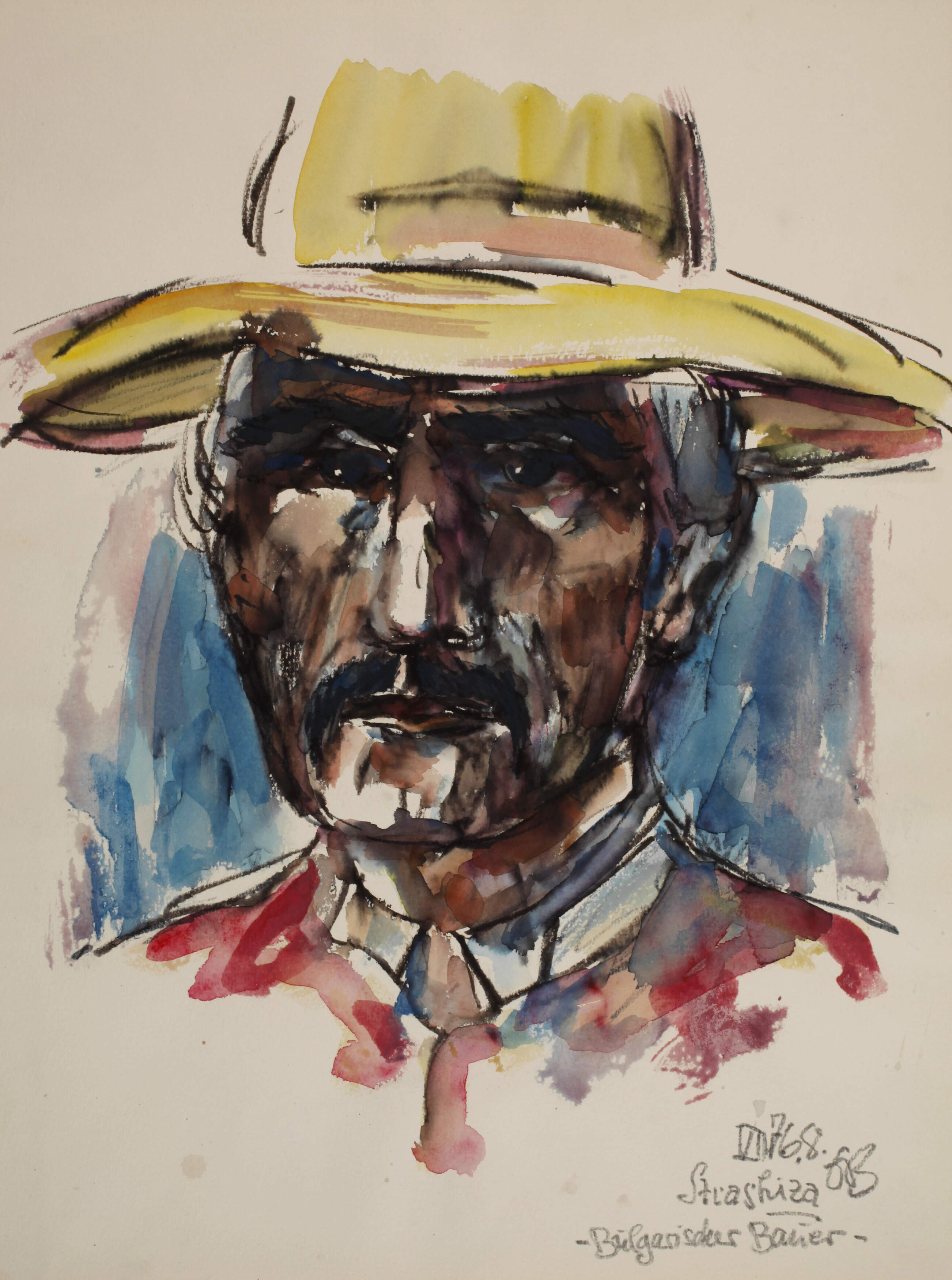 Fredo Bley, "Bulgarischer Bauer"