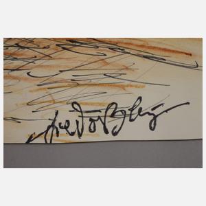 Fredo Bley, Mädchen im Pelzmantel