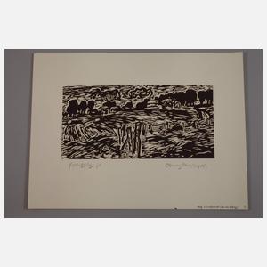 Fredo Bley, Zwei expressive Landschaften