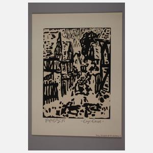 Fredo Bley, Zwei expressive Landschaften