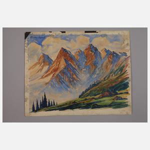 Fredo Bley, Zwei Hochgebirgslandschaften