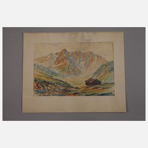 Fredo Bley, Zwei Hochgebirgslandschaften