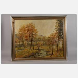 Walther Brand, Im Trebatal bei Treuen im Vogtland