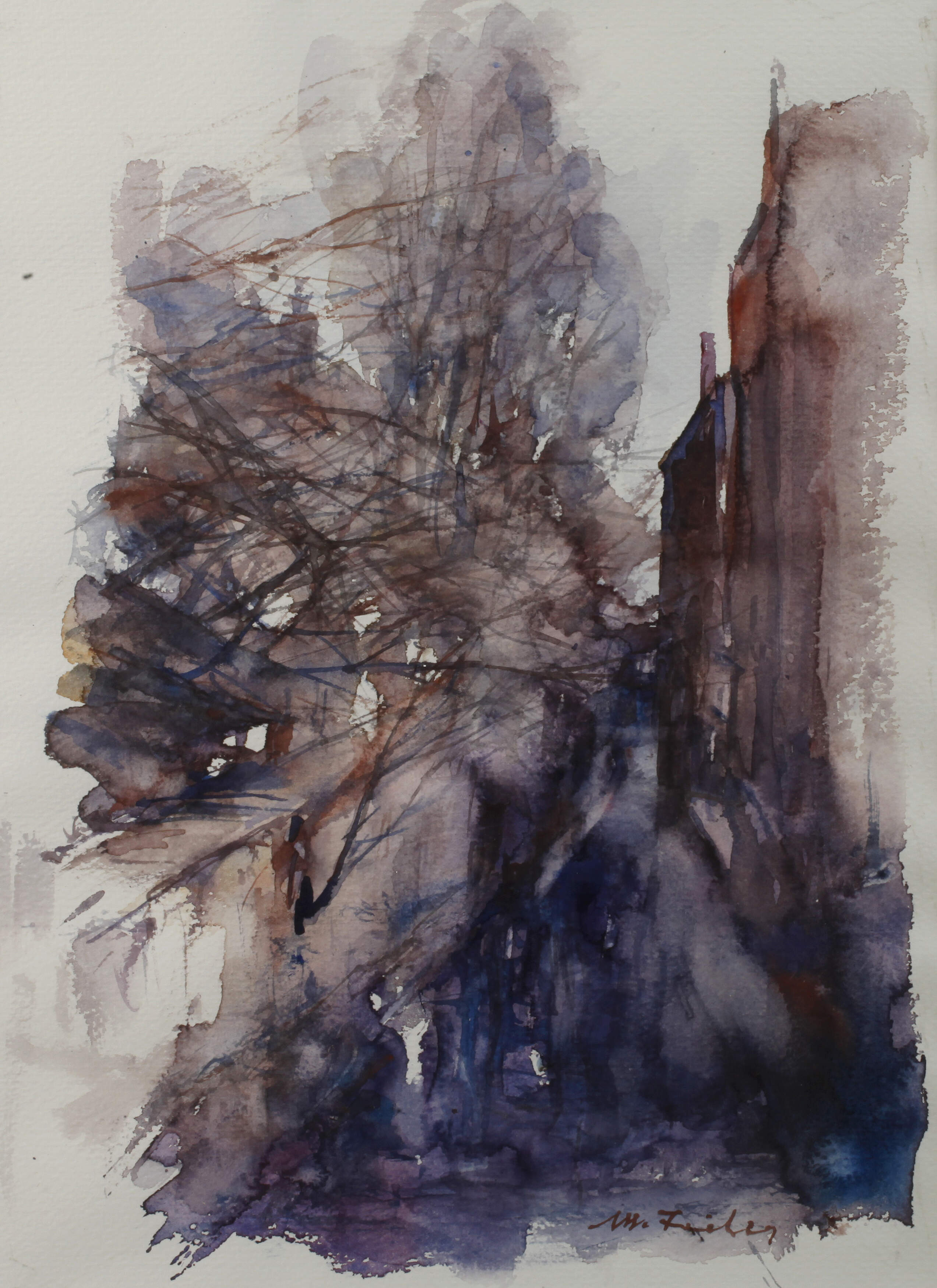 Manfred Feiler, Am Weisbachschen Haus in Plauen