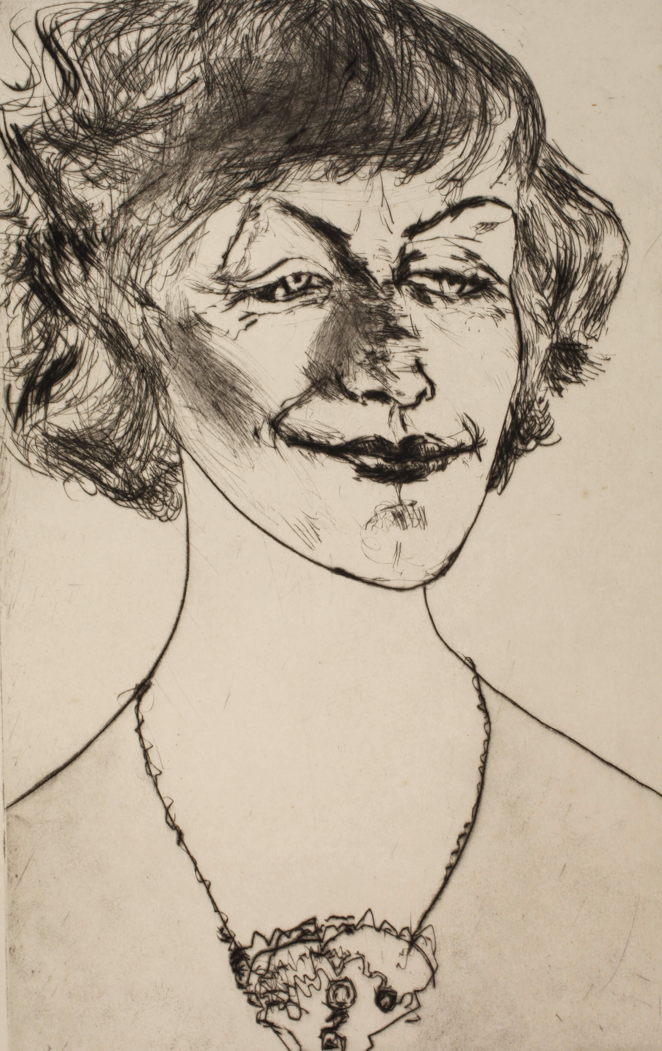 Prof. Ernst Hassebrauk, "Bildnis Jutta"