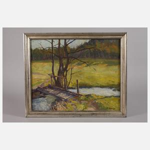 Georg Höhlig, "Mönchsteg vor Raschau"