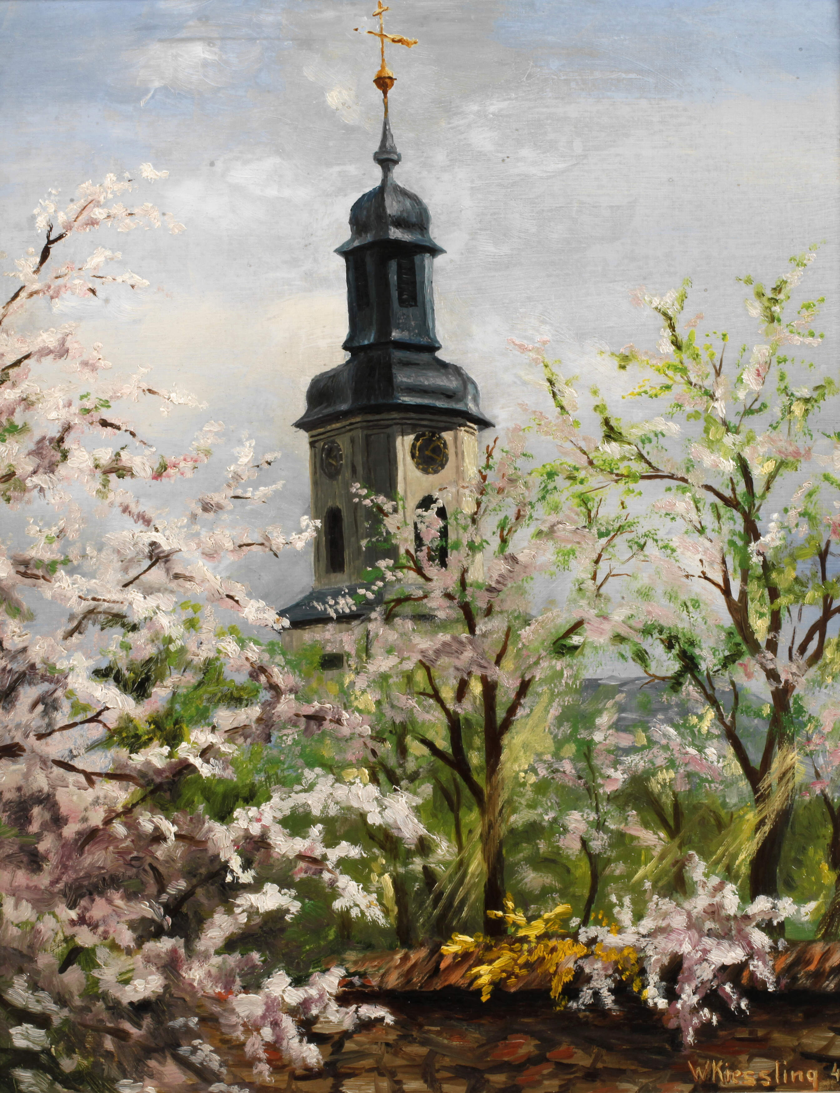 W. Kiessling, Frühling in Pausa