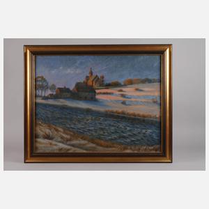 Max Meinhold, Straßberg im Abendlicht