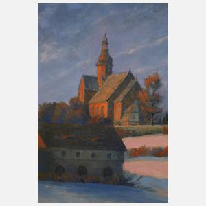 Max Meinhold, Straßberg im Abendlicht