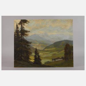 Heinz Münnich, Sommerliche Gebirgslandschaft