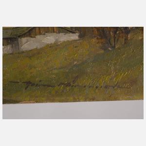 Heinz Münnich, Sommerliche Gebirgslandschaft