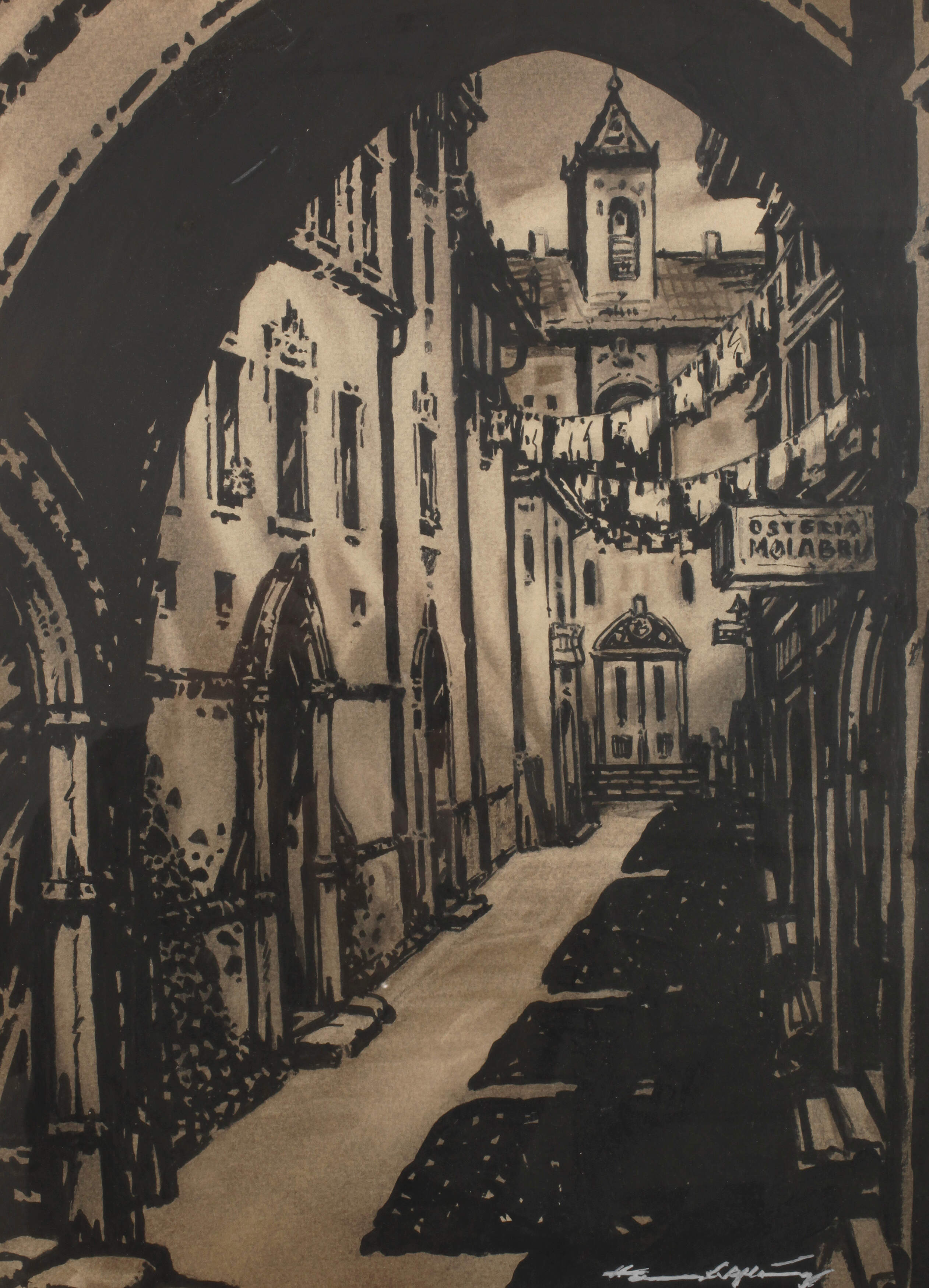 Johann Kurt Pflug, "Abend in Perugia"