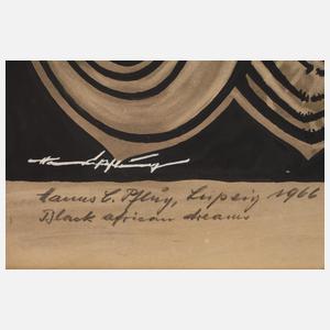 Johann Kurt Pflug, "Black african dream"