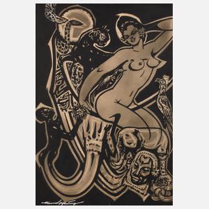 Johann Kurt Pflug, "Black african dream"