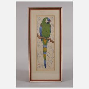 Martin Erich Philipp, "Grüner Papagei"