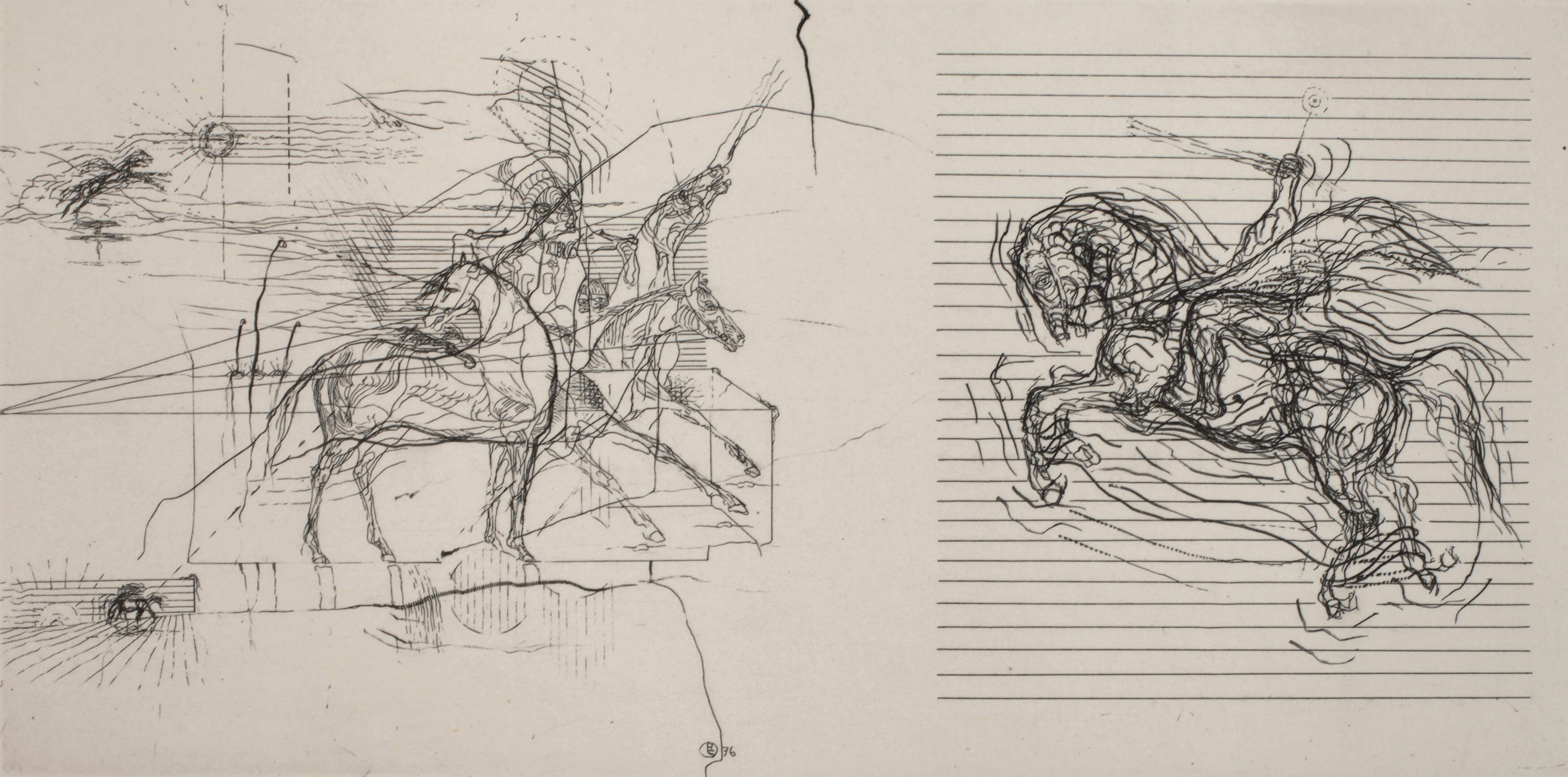 Dagmar Ranft-Schinke, "Pegasus Vision I"