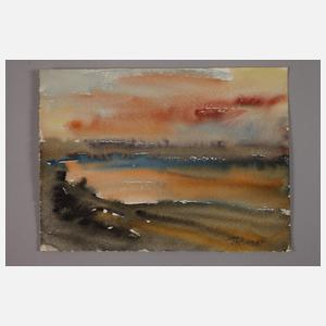 Josef Richter, Zwei Aquarelle