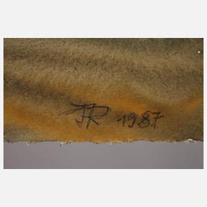 Josef Richter, Zwei Aquarelle