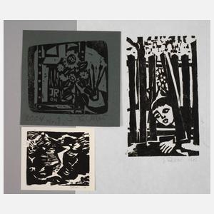 Josef Richter, Drei Graphiken