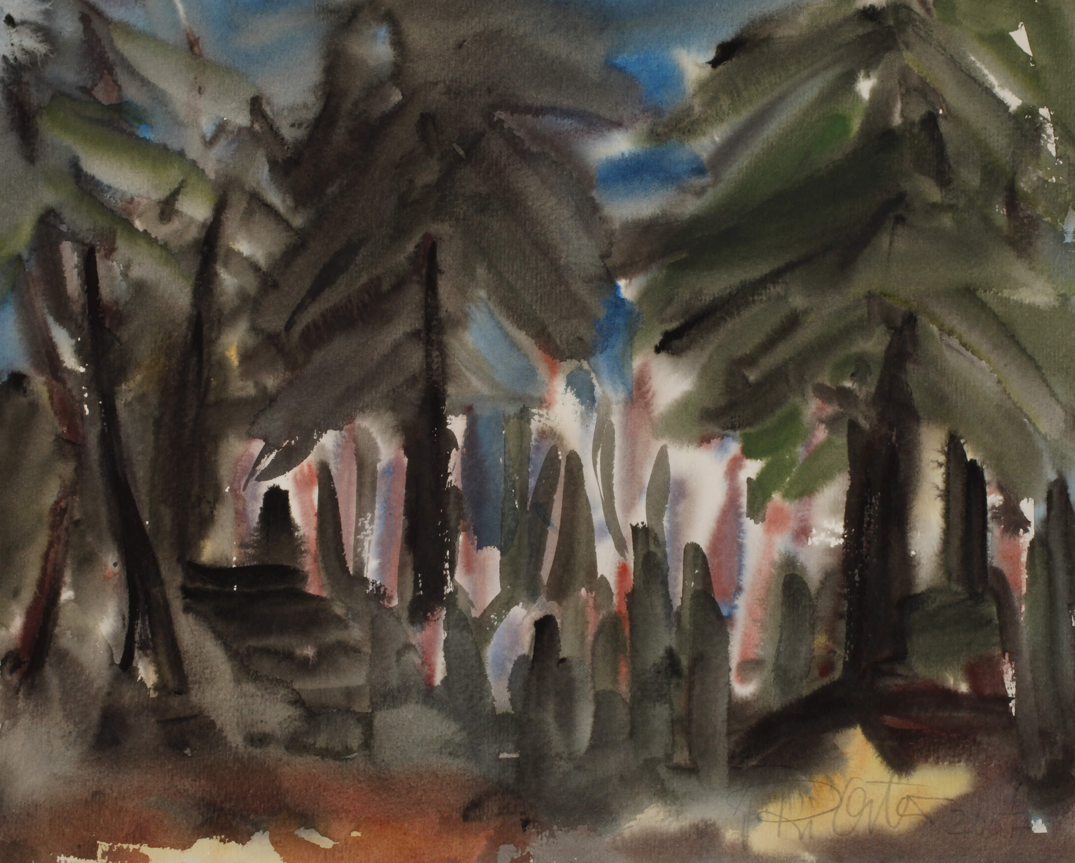 Josef Richter, Waldinneres